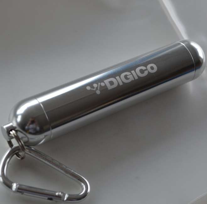 Laser marking a Corporate logo