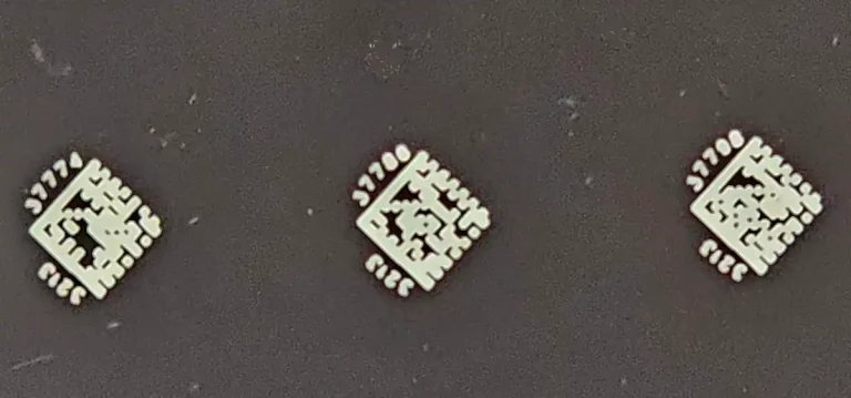 Laser Marking Services Near Horsham - Thermofisher Laser Marking Medical Devices Laser marking 2D Matrix Codes