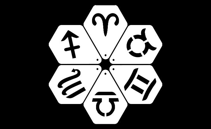 Coffee Stencils Signs of the Zodiac Pack (12) - Image 13