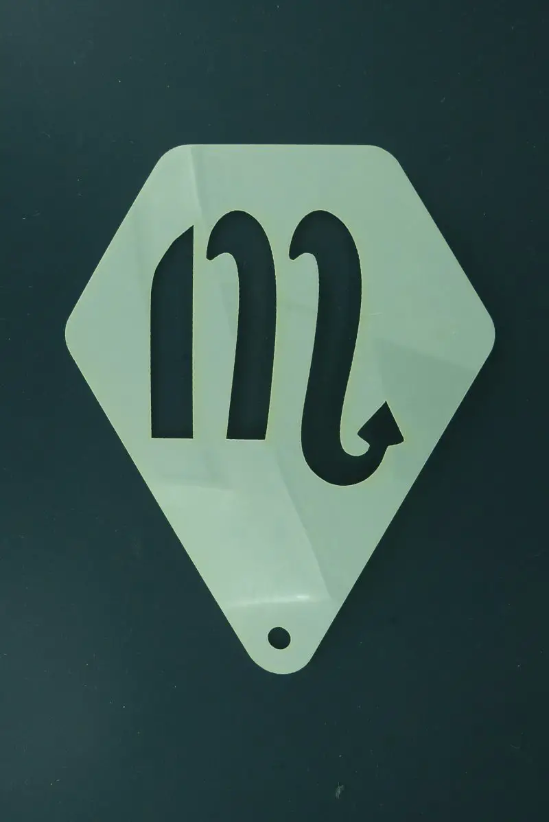 Coffee Stencils Signs of the Zodiac Pack (12) - Image 8