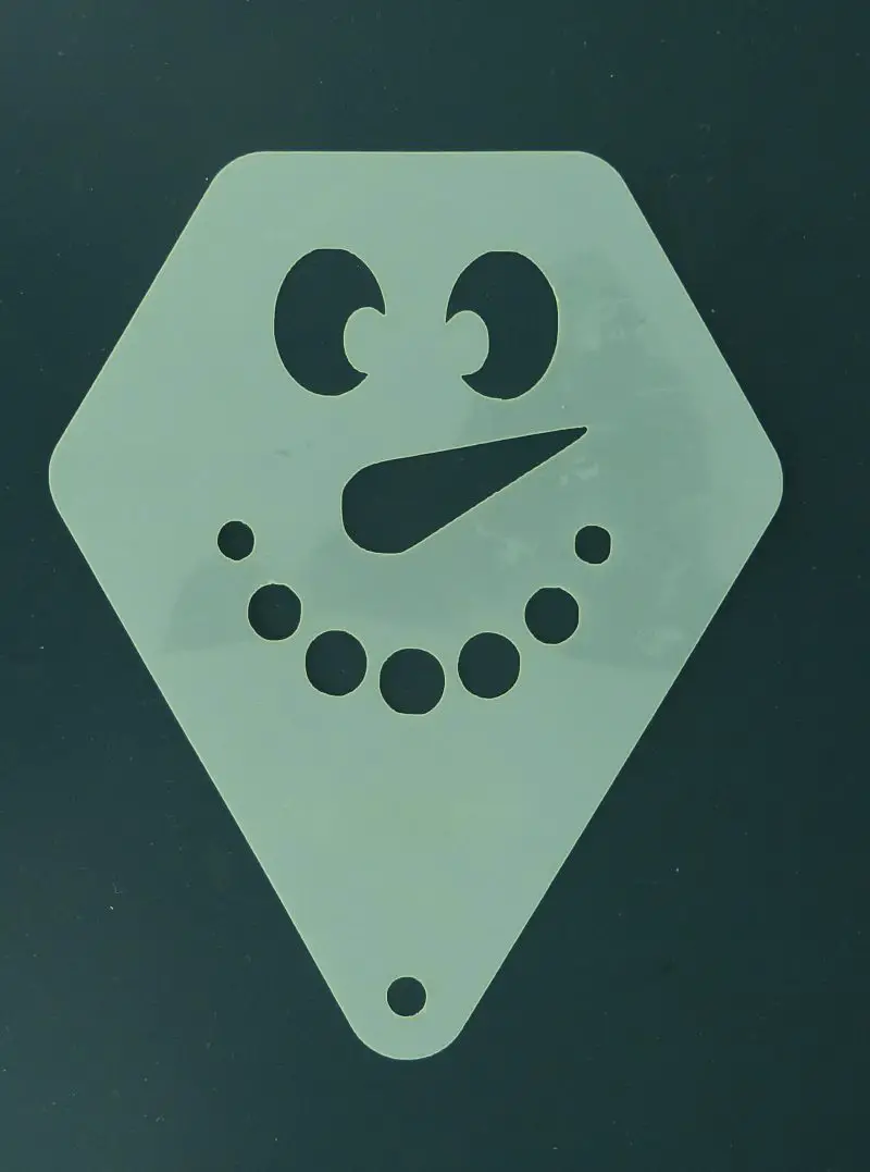 Coffee Stencils Happy Faces Pack (6) - Image 6