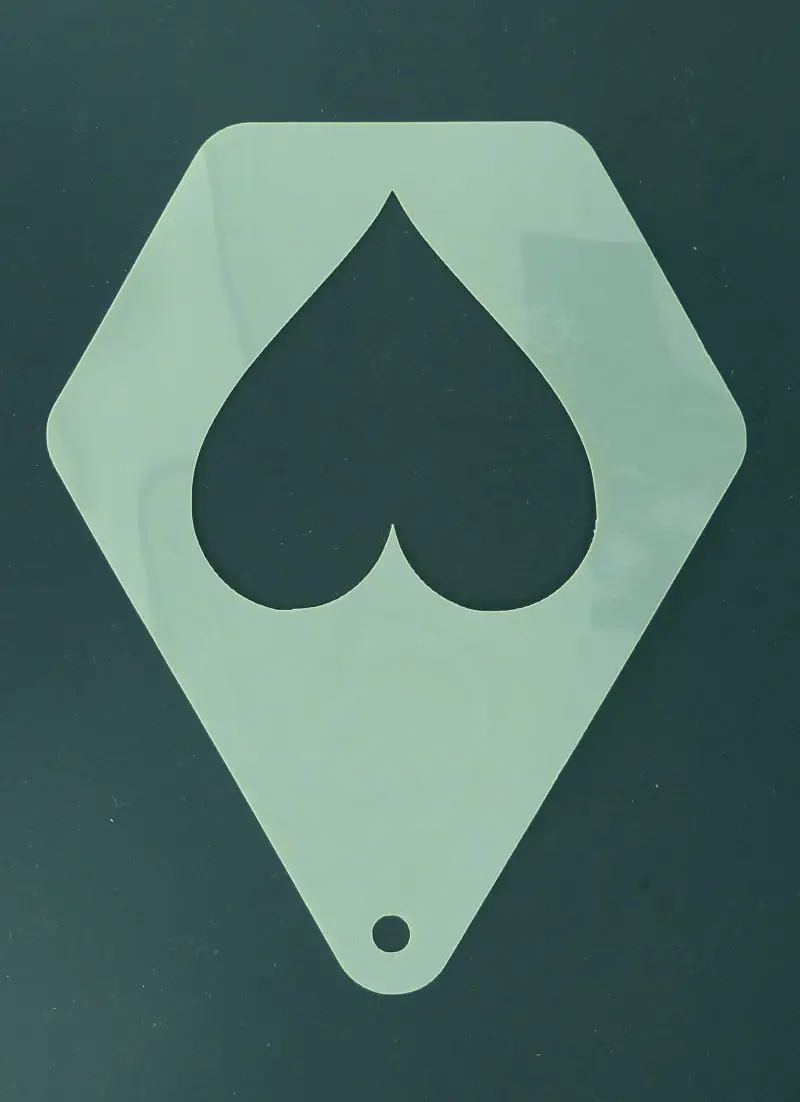 Coffee Stencils Playing Suits Pack (6) - Image 6