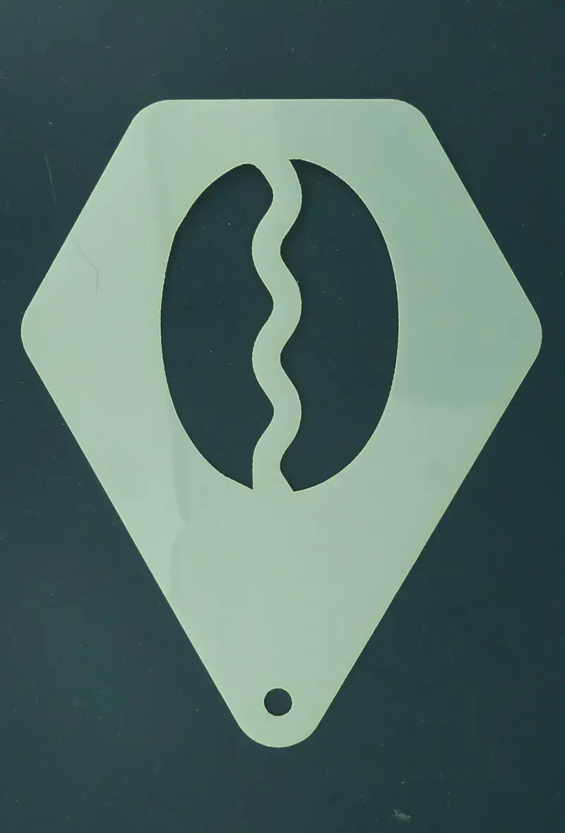 Coffee Stencils Playing Suits Pack (6) - Image 3