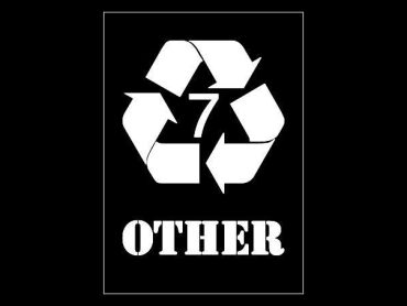 Other Recycling Stencil - Symbol & Text